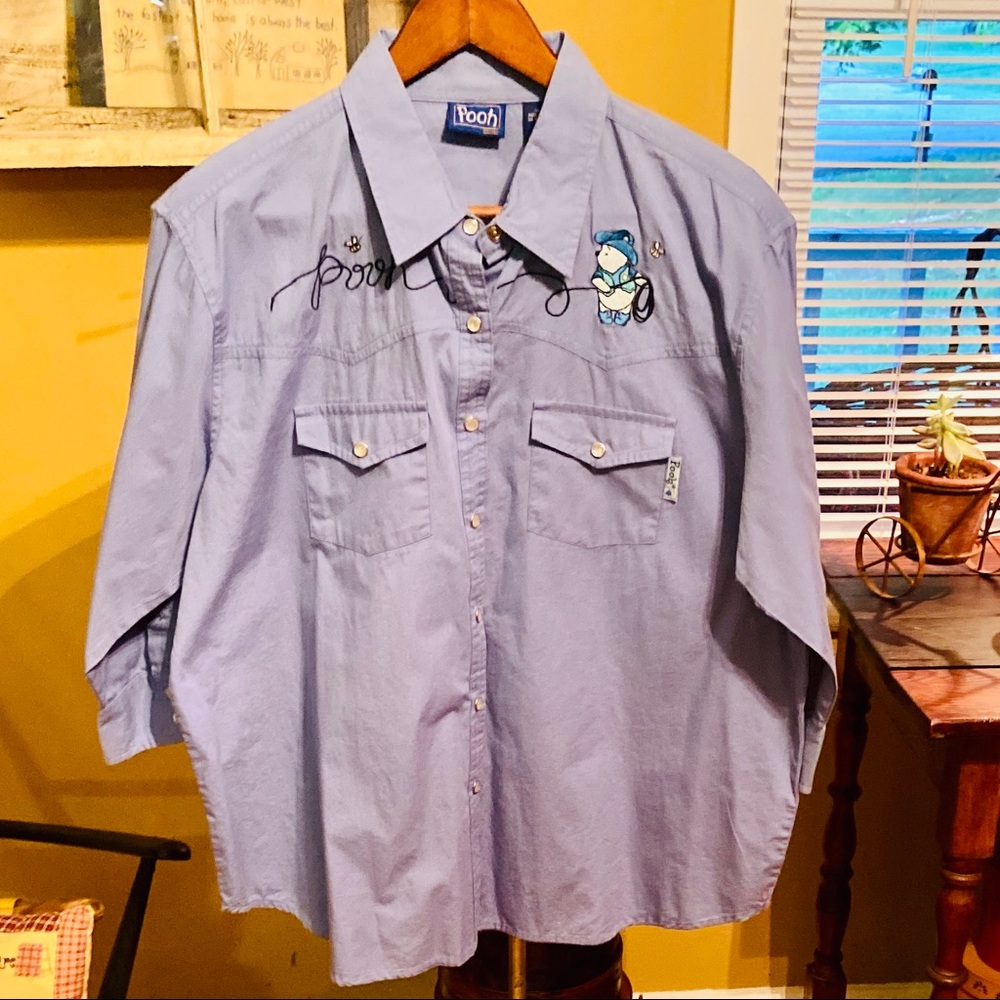Vintage Pooh Blouse X Large